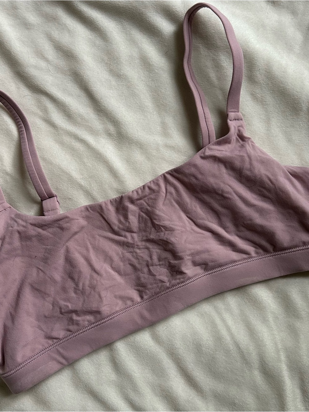 Skims Fits Everybody Scoop Bralette Light Pink